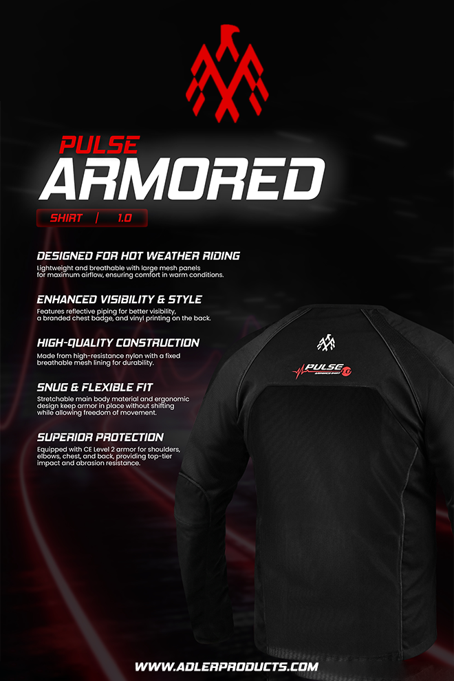 Pulse Armored Shirt 1.0 – Budget Rider Gear