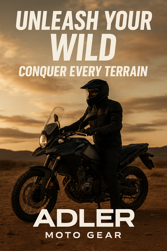 Unleash Your Wild: Conquer Every Terrain with Adler Moto Gear